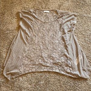 Abercrombie & Fitch Lace Tee